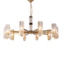 Ritz - Glass Tube Chandelier
